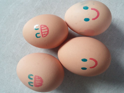鸡蛋喷印
